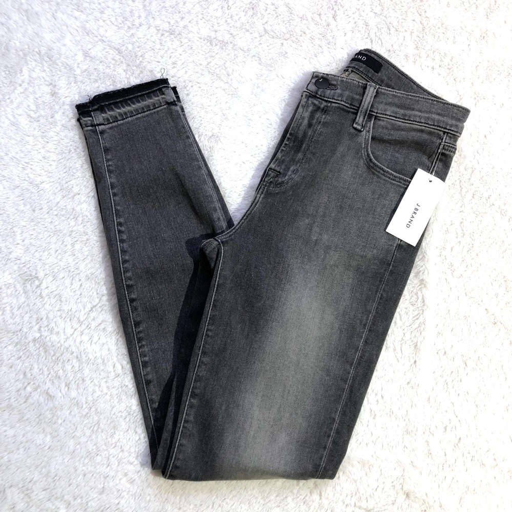 J Brand Alana High Rise Crop Skinny Jeans